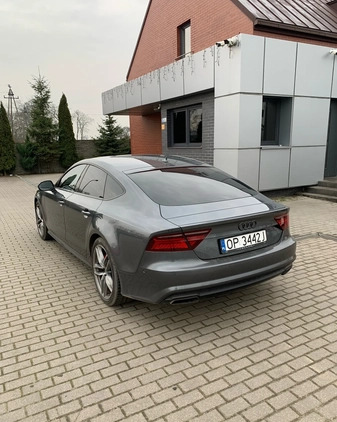 Audi A7 cena 152000 przebieg: 172185, rok produkcji 2017 z Sokółka małe 121